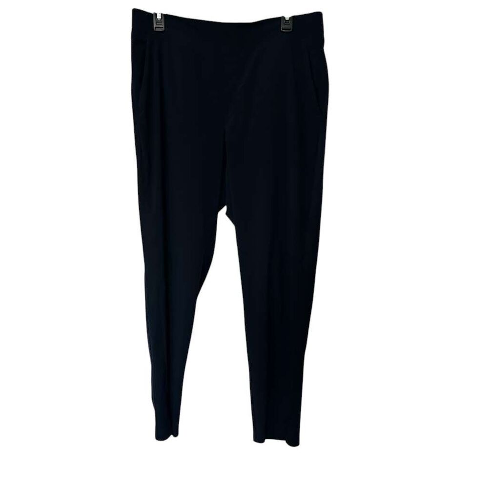 Athleta Brooklyn Ankle Pant Navy Blue Pants Women Size 12 Midrise